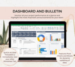 PROJECT MANAGEMENT EXCEL TEMPLATE