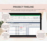 PROJECT MANAGEMENT EXCEL TEMPLATE